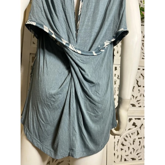 Anthropologie Dolan Women’s Astoria Twist Back Aztec Sleeveless Top Size XL - Picture 9 of 11